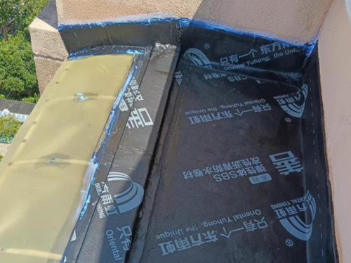 海门小区飘窗做防水堵漏